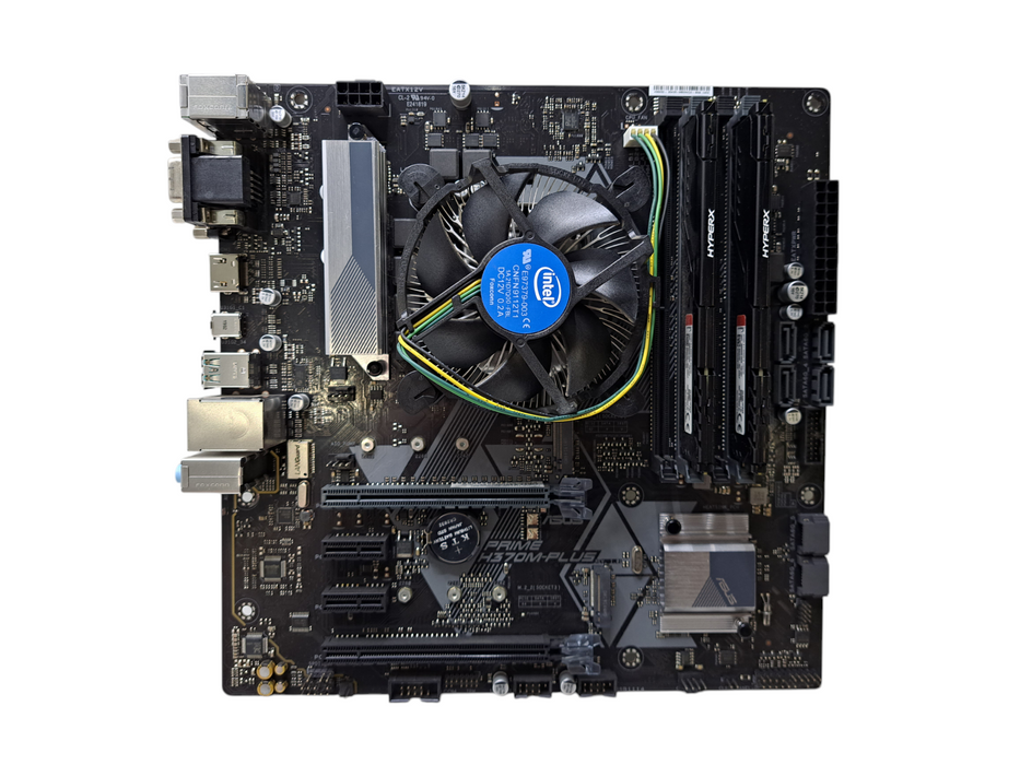 Asus PRIME H370M-PLUS Motherboard w/ Intel Core i5-9400, 16GB DDR4, No SSD