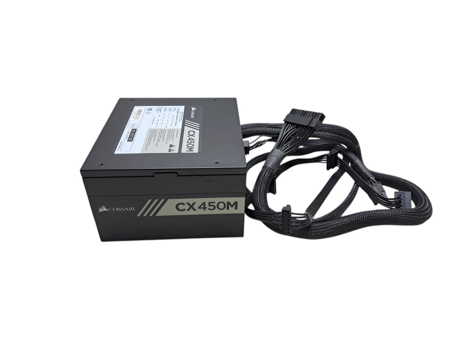 Corsair CX450M 450W ATX Modular Power Supply Unit (MB, CPU & SATA)