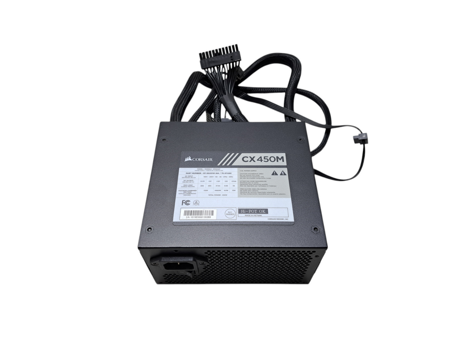 Corsair CX450M 450W ATX Modular Power Supply Unit (MB, CPU & SATA)