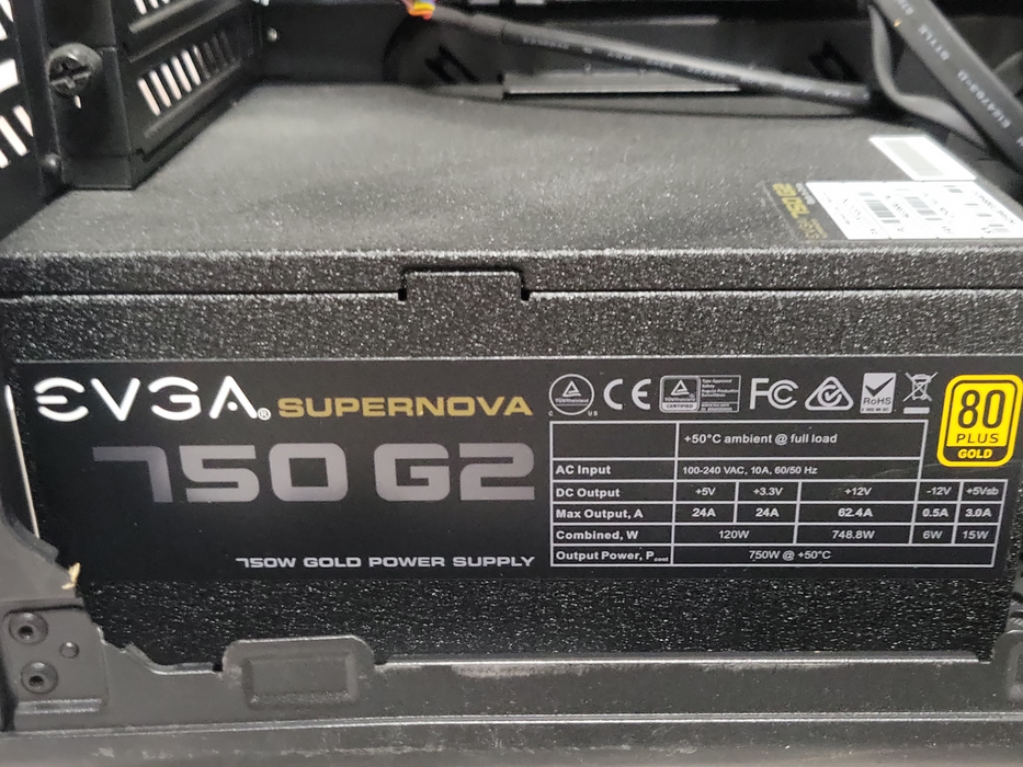 Custom/Asus Tower PC, core I7-7700K 4.20GHz, 8GB DDR4, 240GB SSD, 750W PSU, READ