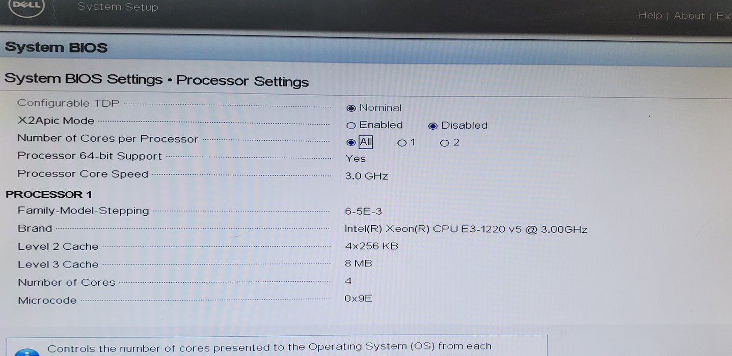Dell PowerEdge R230 - 1x Xeon E3-1220 v5, 8GB DDR4, H330 - No HDD