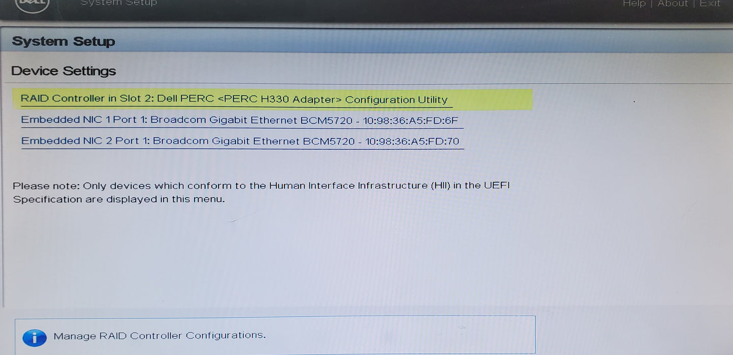 Dell PowerEdge R230 - 1x Xeon E3-1220 v5, 8GB DDR4, H330 - No HDD