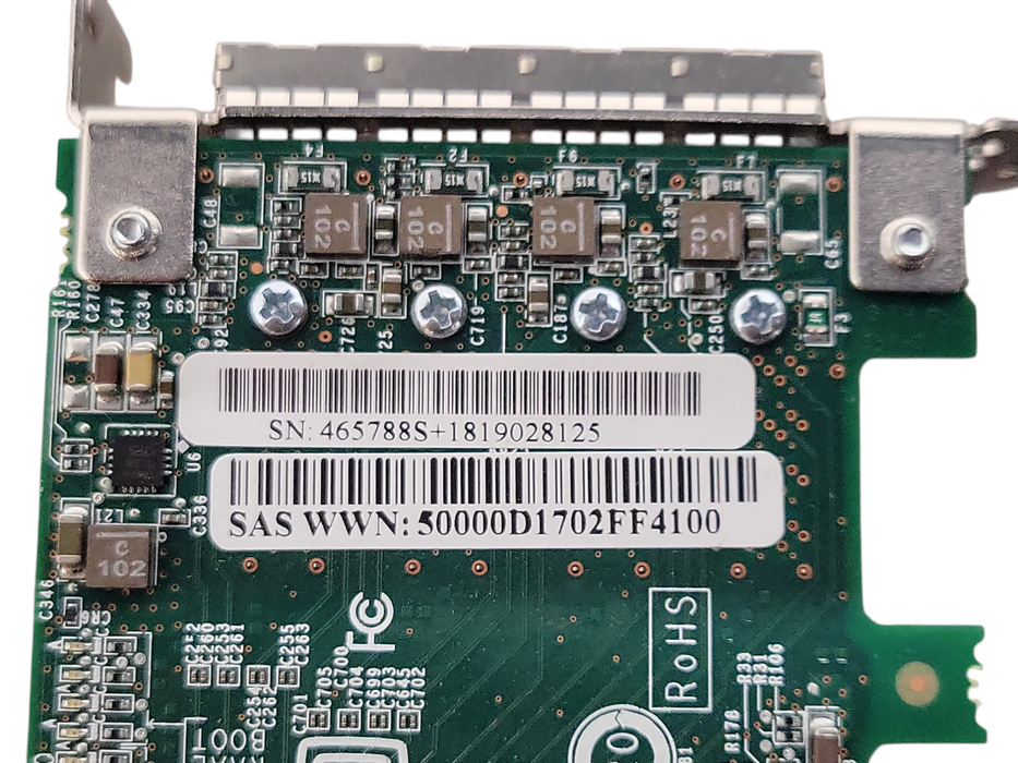 Oracle/Microsemi ASA-80165H 7310615 12Gb/s Quad-Port SAS HBA  Low Profile