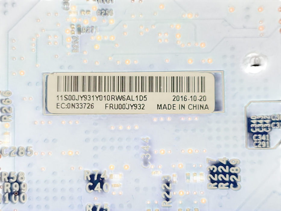 IBM Lenovo 00JY932 Intel i350-T4 1GbE 4-Port NIC LP bracket Adapter