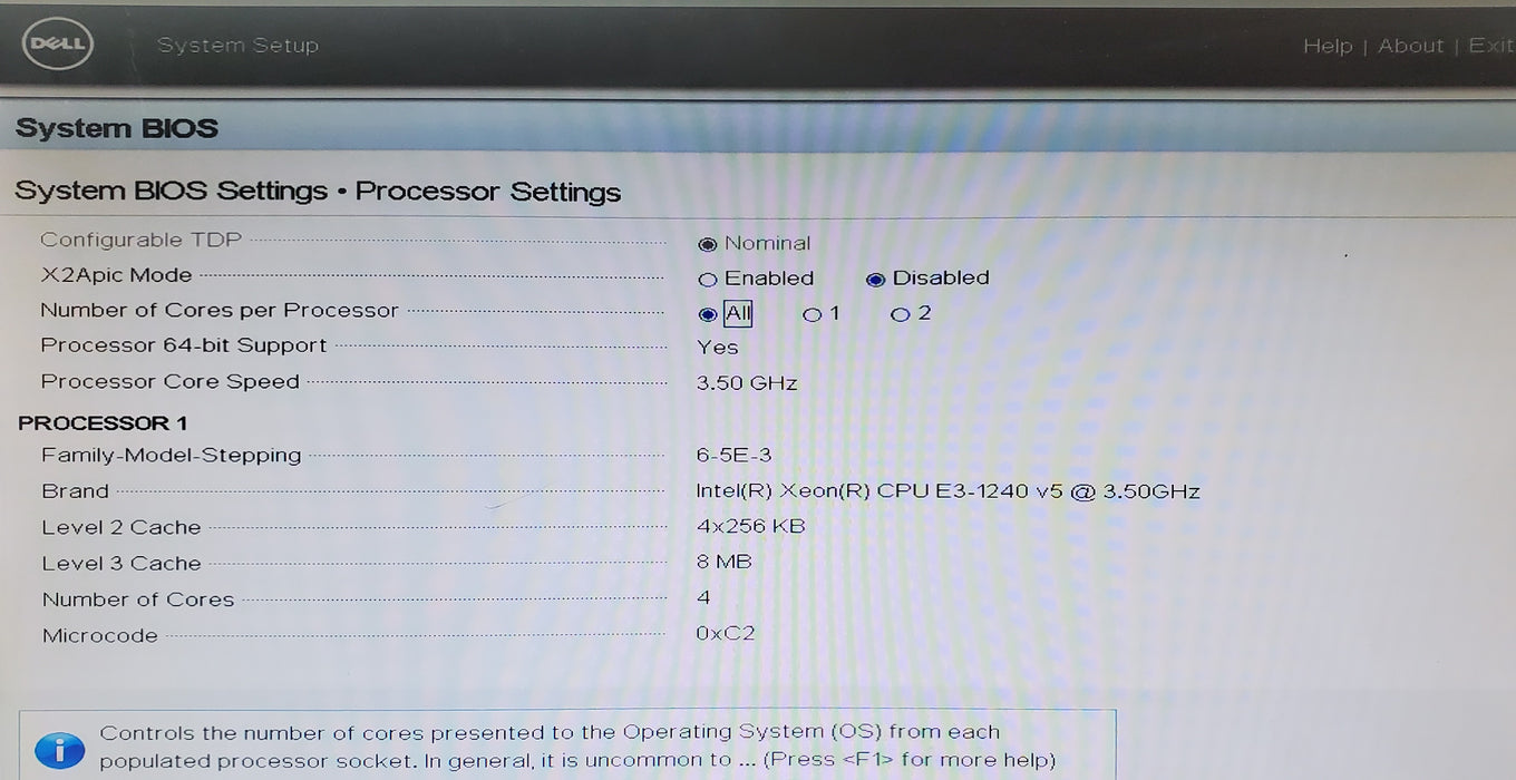 Dell PowerEdge T130 - Xeon E3-1240 v5, 8GB DDR4 - No HDD