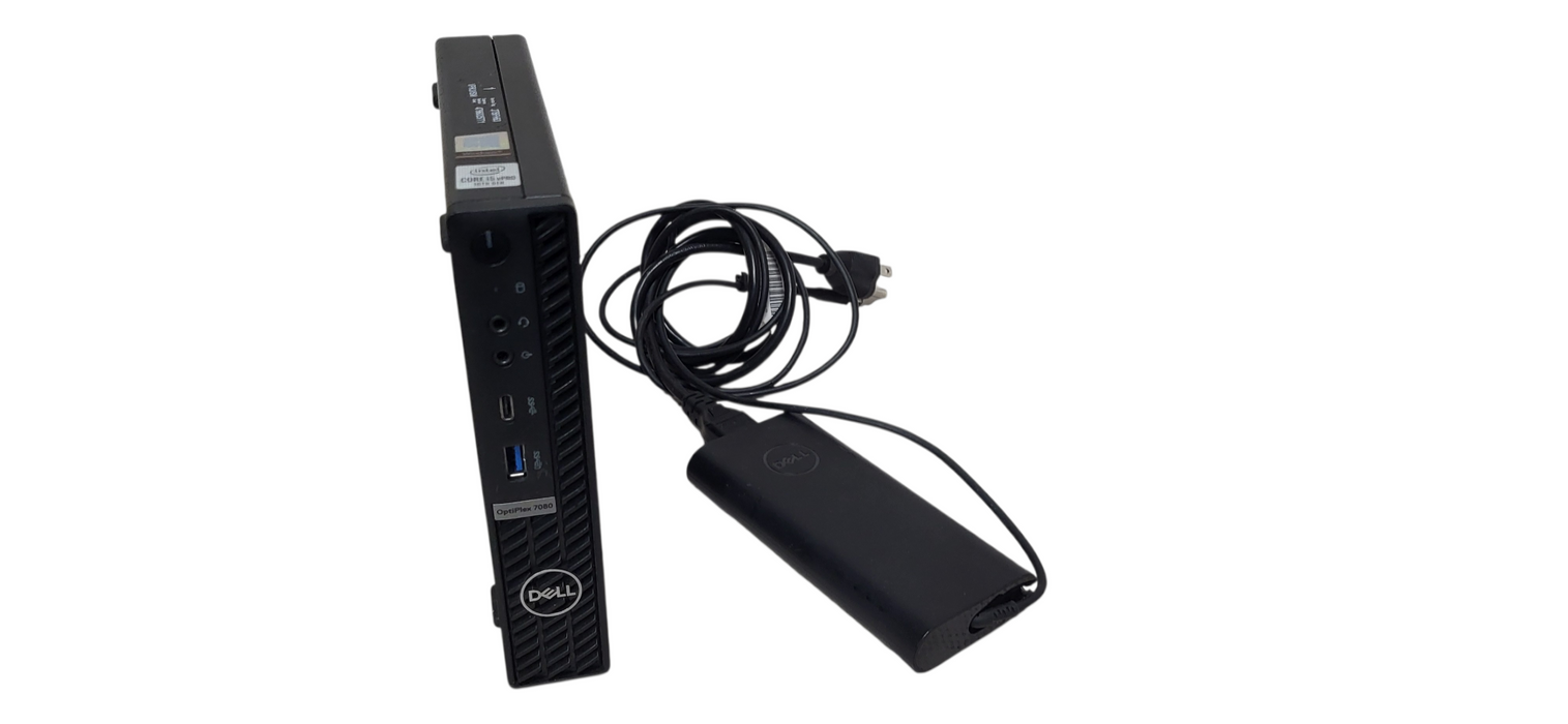Dell OptiPlex 7080 USFF i5-10500T 16GB DDR4 256GB NVMe W/ AC | READ