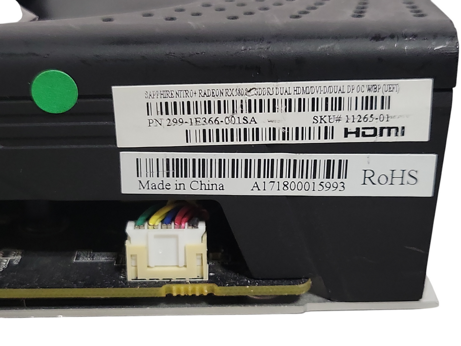 SAPPHIRE NITRO+ Radeon RX 580 8GB GDDR5 Graphics Card
