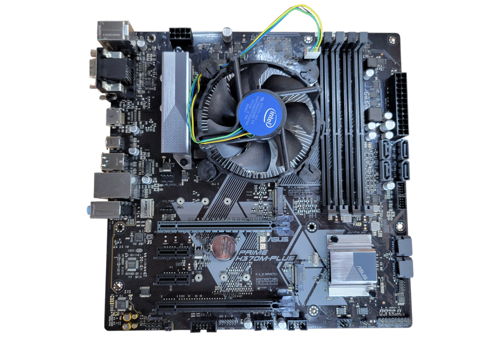 Intel Core i5-9400F ASUS H370M-PLUS + I/O Plate