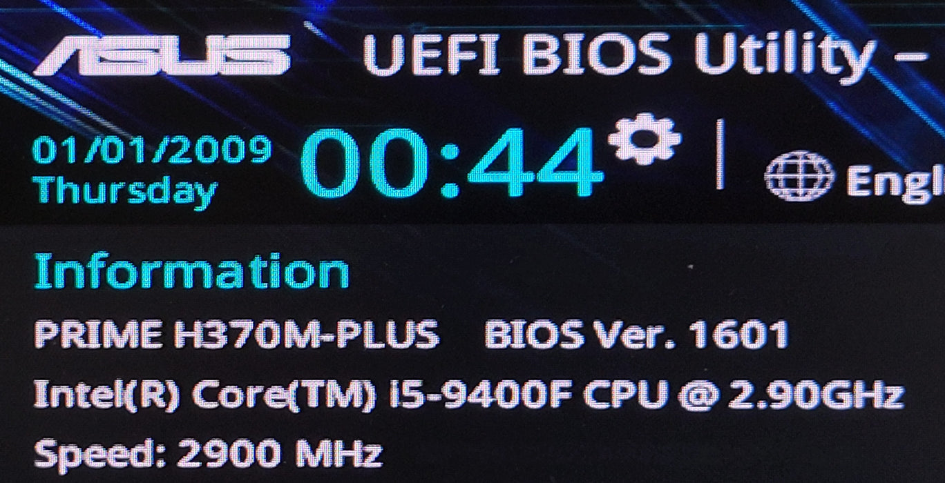 Intel Core i5-9400F ASUS H370M-PLUS + I/O Plate