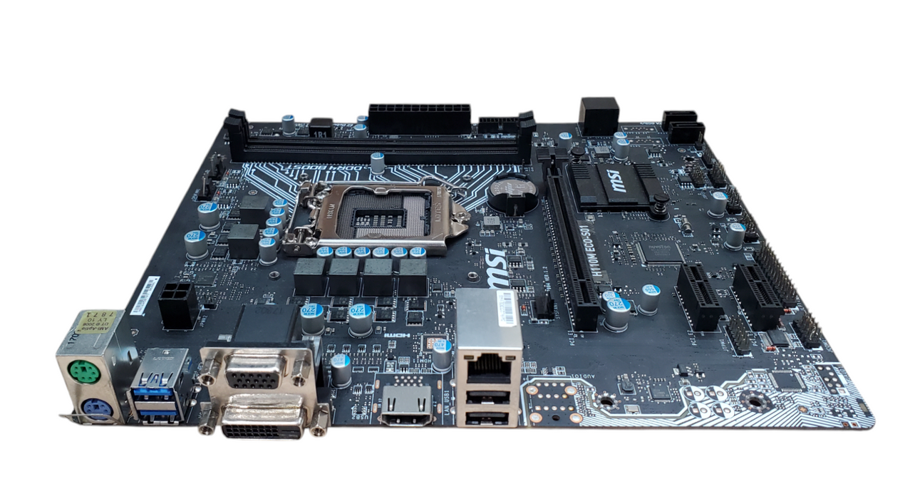 MSI H110M ECO-S01 LGA1151 Motherboard - No I/O Shield *READ*