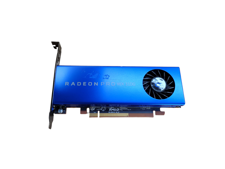 AMD Radeon Pro WX 3100 4GB Graphics Card 2x MiniDP 1xDP High profile
