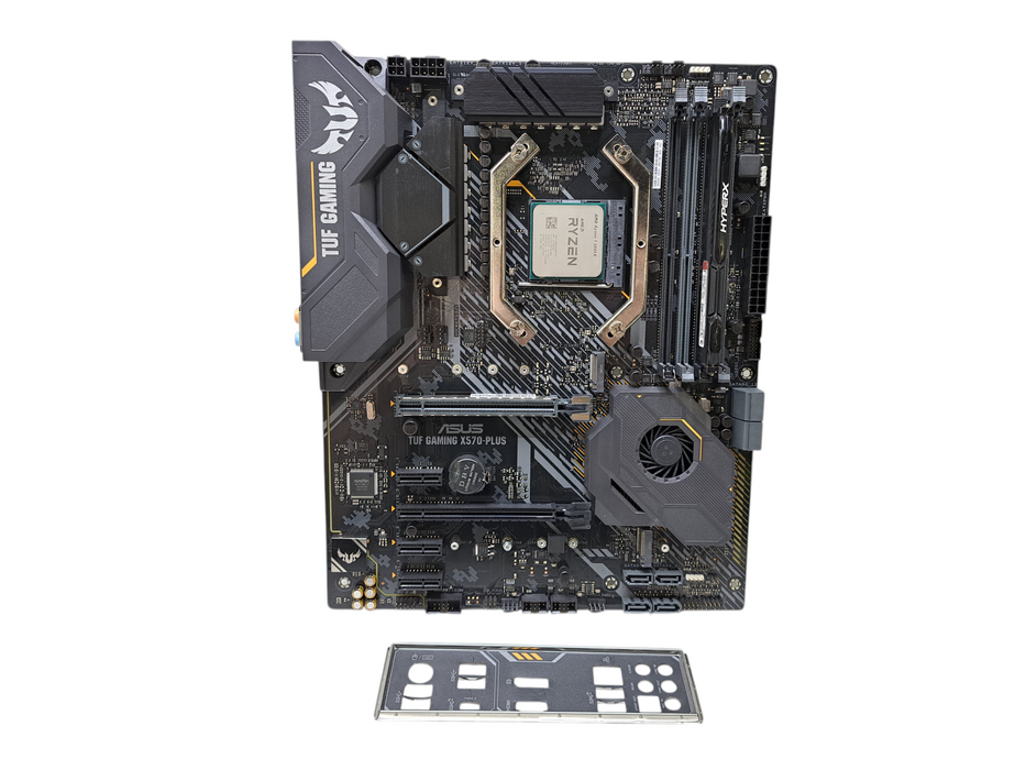 Asus TUF GAMING X570-PLUS Motherboard w/ Ryzen 7 5800X 8-Core, 8GB DDR4, + I/O