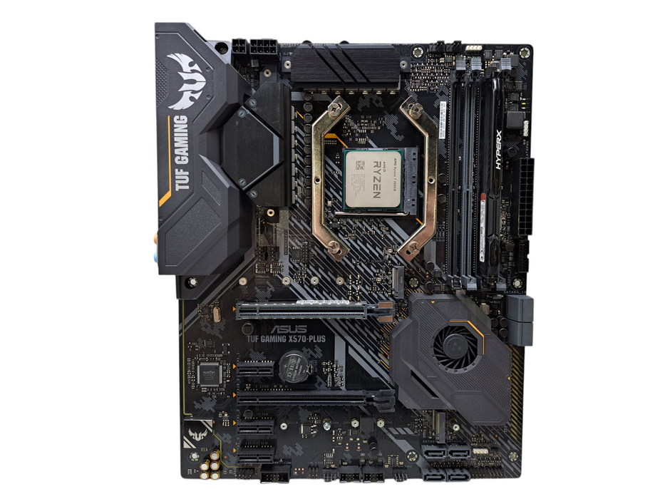 Asus TUF GAMING X570-PLUS Motherboard w/ Ryzen 7 5800X 8-Core, 8GB DDR4, + I/O