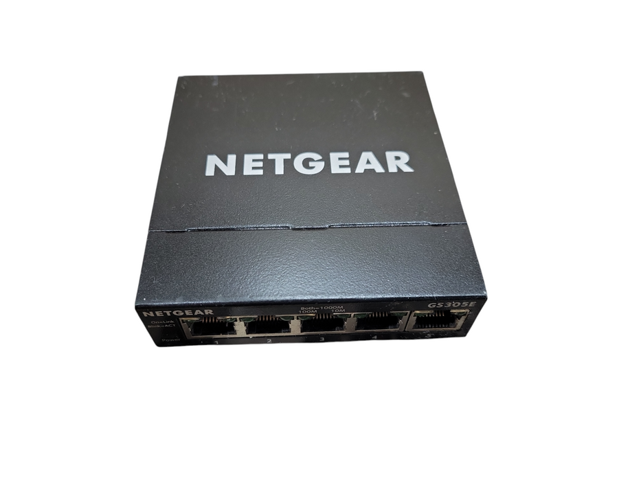 NETGEAR 5-Port Gigabit Ethernet Plus Switch (GS305E)