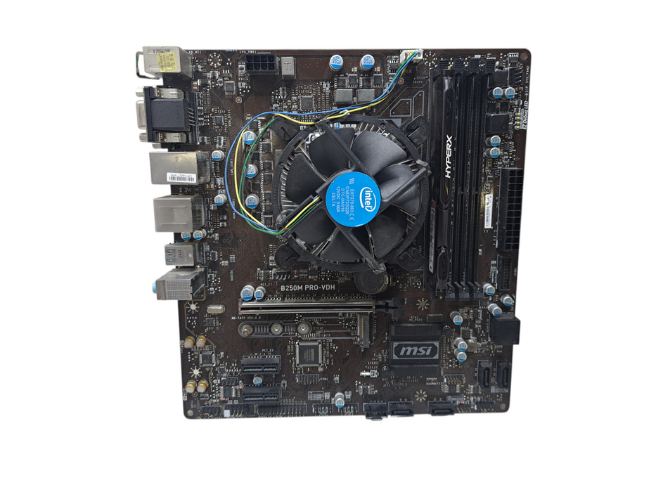 MSI B250M PRO-VDH m-ATX Motherboard w/ Intel Core i5-7500, 8GB DDR4, No I/O