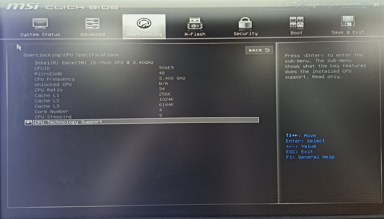 MSI B250M PRO-VDH m-ATX Motherboard w/ Intel Core i5-7500, 8GB DDR4, No I/O