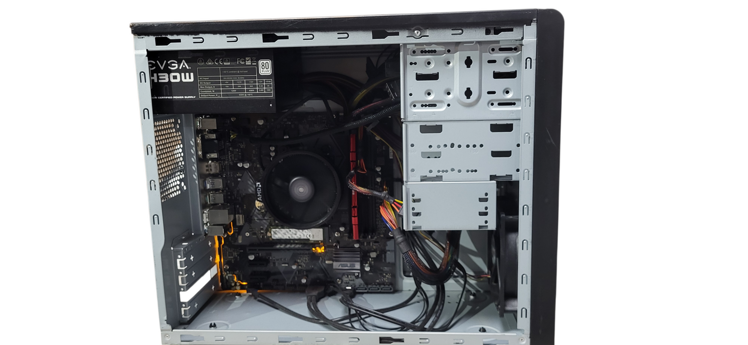 Custom Pc Ryzen 3-2200G CPU | 8GB DDR4 | 256GB NVMe | Prime B450M-A