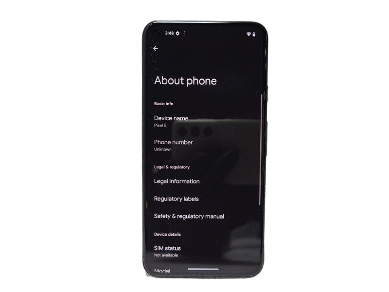 Google Pixel 5 128GB Black READ $
