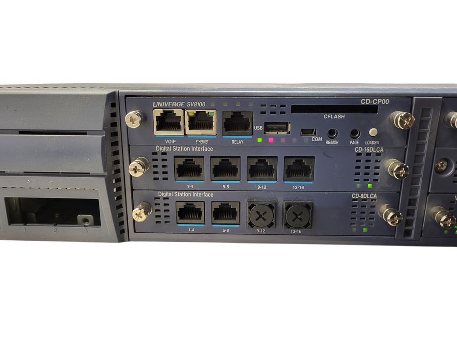 NEC CHS2U-US SV8100/SV8300 Telephone System w/ CP00 4COTB VM00 16DLCA 8DLCA