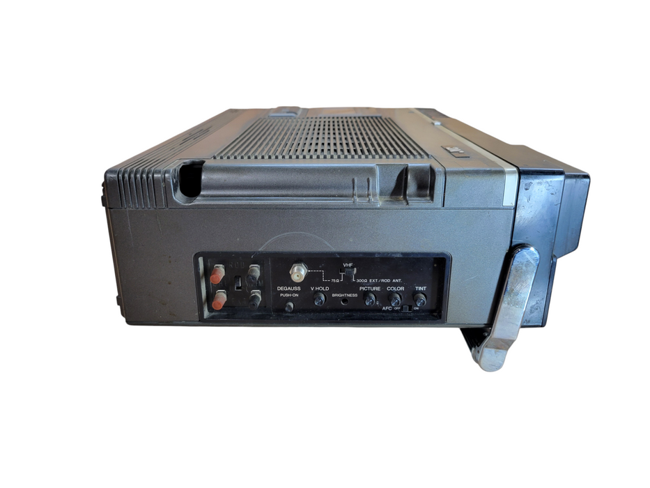 JVC CX-500GB Portable Color TV Radio Cassette Player Retro Boombox (READ)