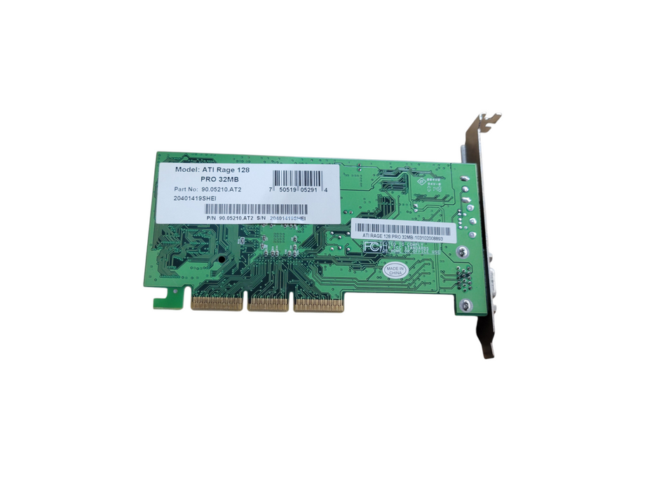 ATI RAGE 128 PRO 320GB AGP Display Adapter