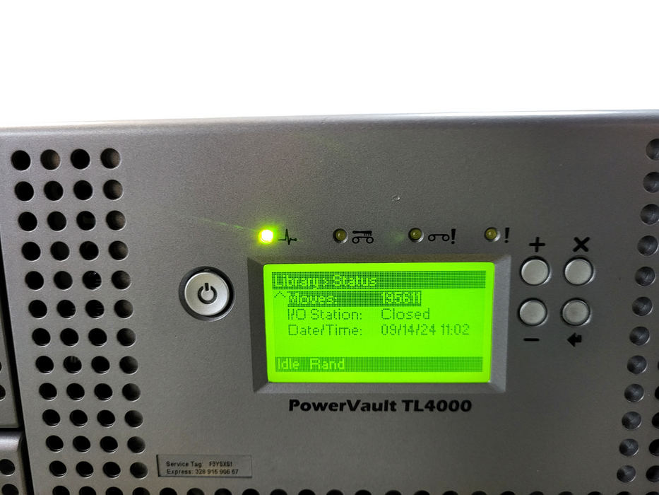 Dell PowerVault TL4000 4U Tape Library 48-Slot w/ 4x LTO-5 SAS Drive