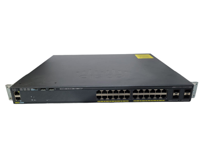 Cisco WS-C2960X-24PS-L | 24-Port Gigabit PoE+ 370W Switch, 4x SFP