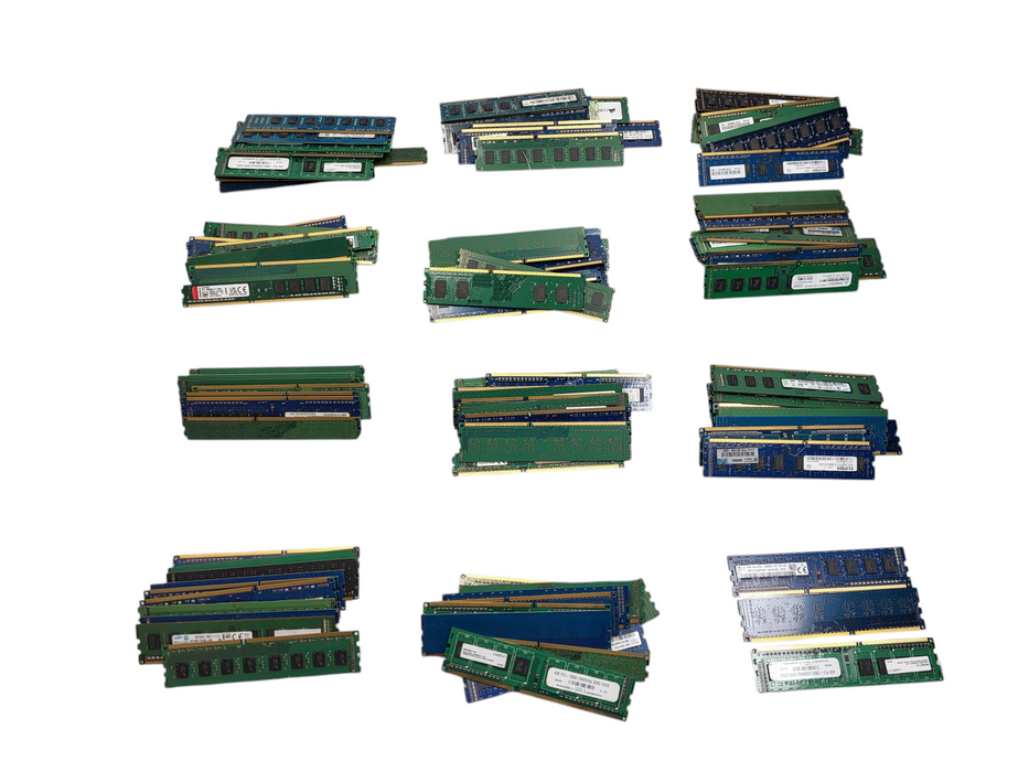 Lot of 113x Various brand DDR3/DDR3L 4GB Desktop RAM