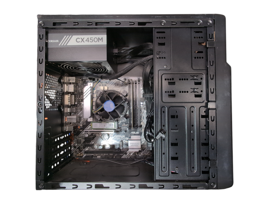 Custom PC, ASUS PRIME H470M-PLSU, i5-10400 2.90GHz, 8GB DDR4, 256GB NVMe