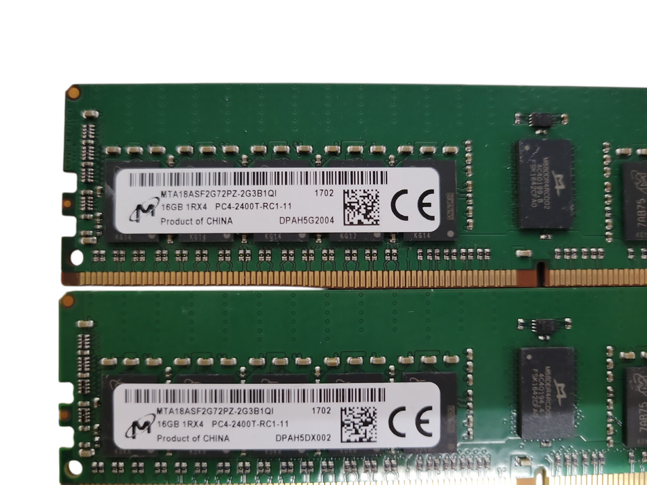 Lot of 19x Assorted Brand/speed 16GB DDR4 Server RAMs, See detail
