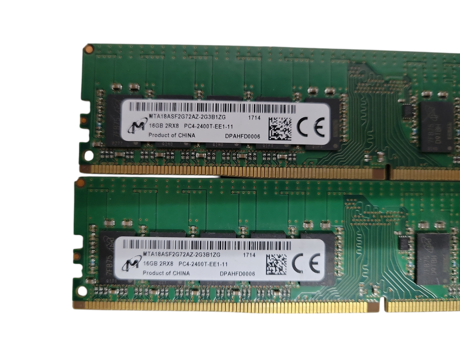 Lot of 19x Assorted Brand/speed 16GB DDR4 Server RAMs, See detail