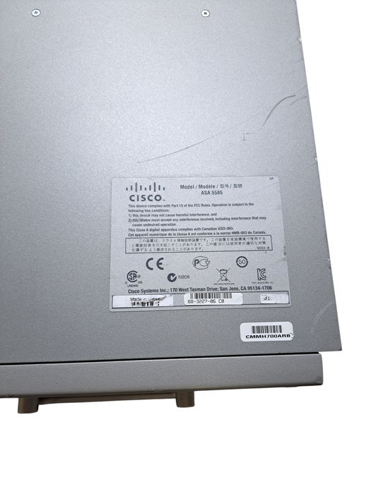 Cisco ASA 5585 Adaptive Security Appliance w/ 2x 5585-X SFR SSP-20 *READ*