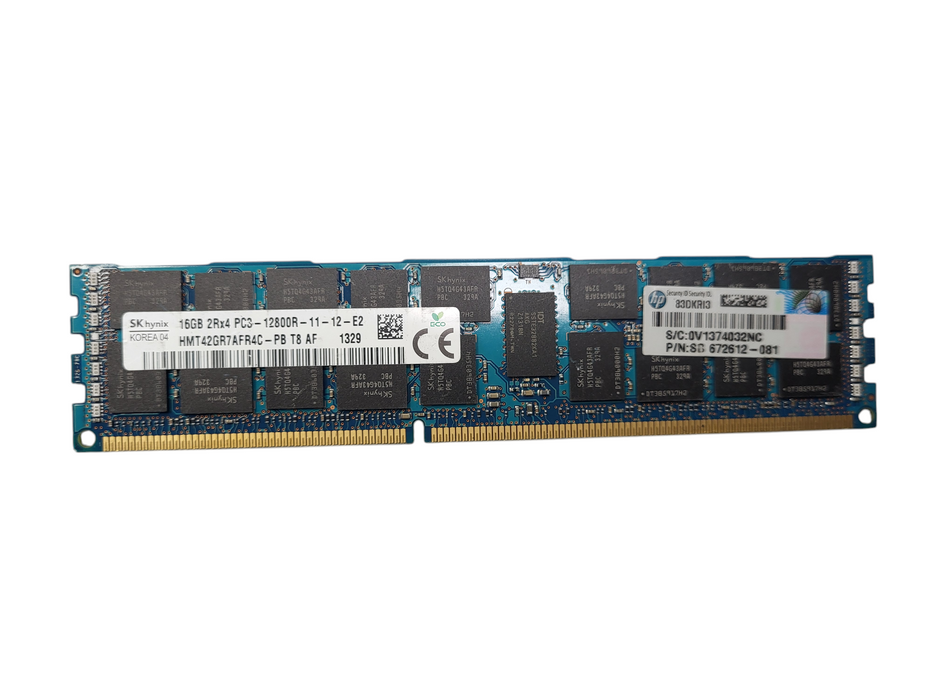 Various brand 16GB 1600MHz PC3-12800R DDR3 ECC Server RAM