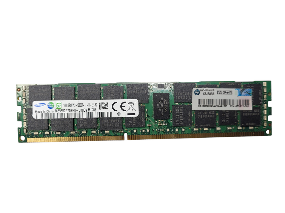 Various brand 16GB 1600MHz PC3-12800R DDR3 ECC Server RAM