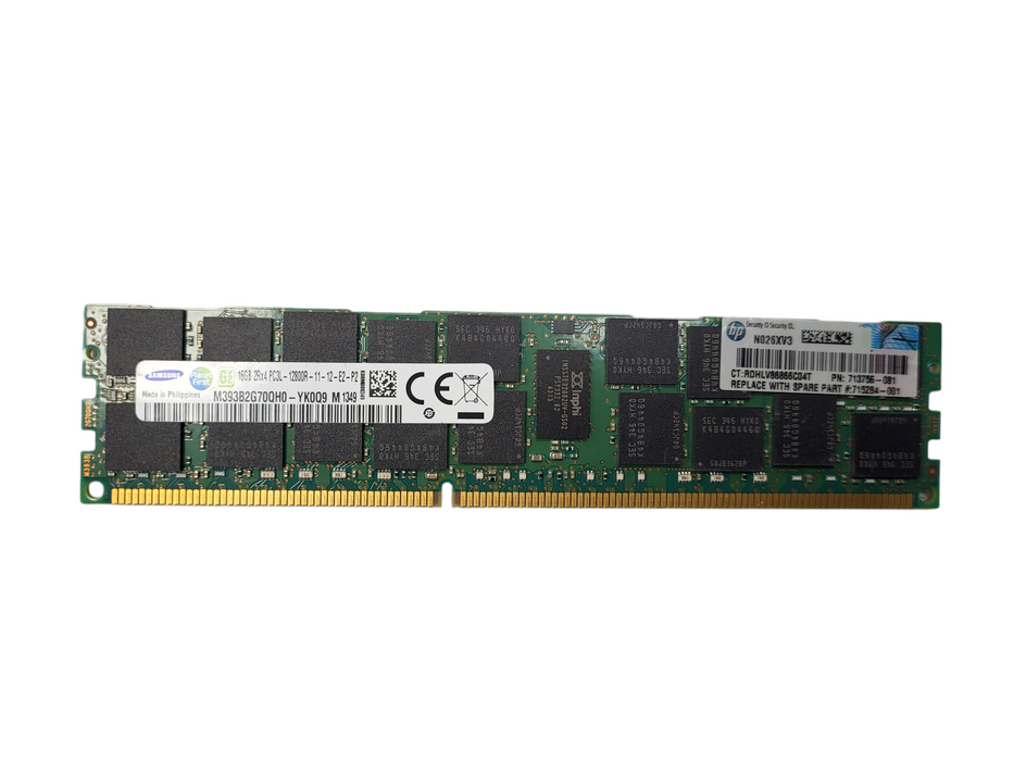 Various brand 16GB 1600MHz PC3L-12800R DDR3 ECC Server RAM
