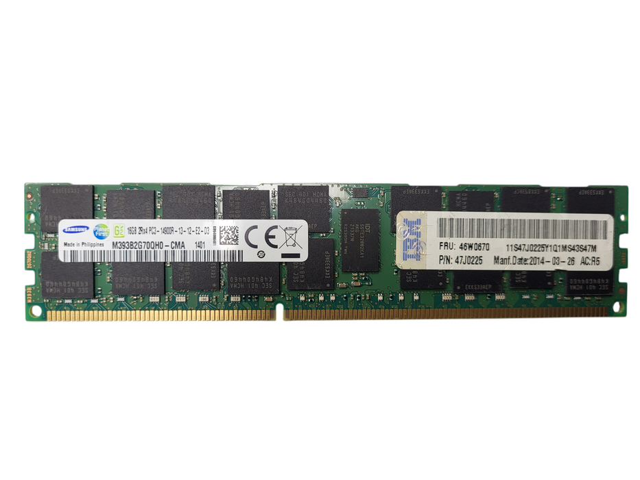 Various brand 16GB 1866MHz PC3-14900R DDR3 ECC Server RAM