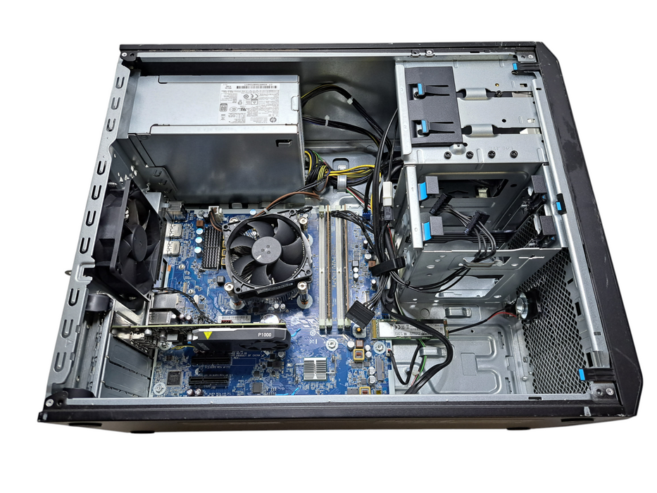 HP Z2 Tower G4 Workstation | Intel Core i7-9700, 16GB DDR4, P1000, 256GB NVMe