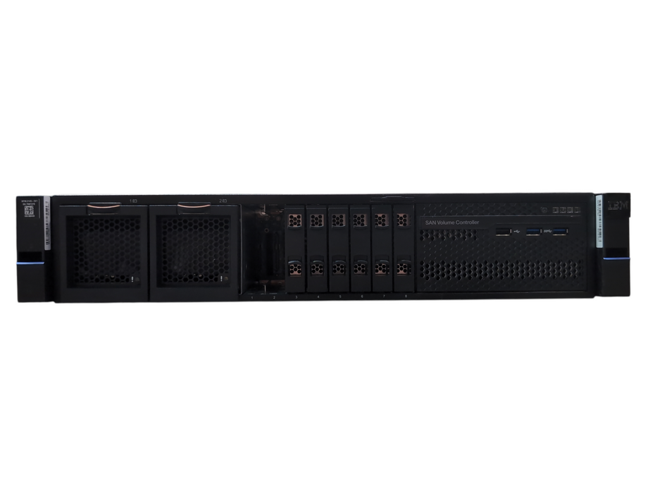 IBM server 2145-SV1 SAN Volume Controller, 2x E5-2667 v4, 16GB DDR4, No HDD