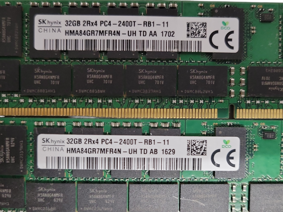 Lot of 15x Assorted Brand/Speed 32GB DDR4 Server RAMs, See detail