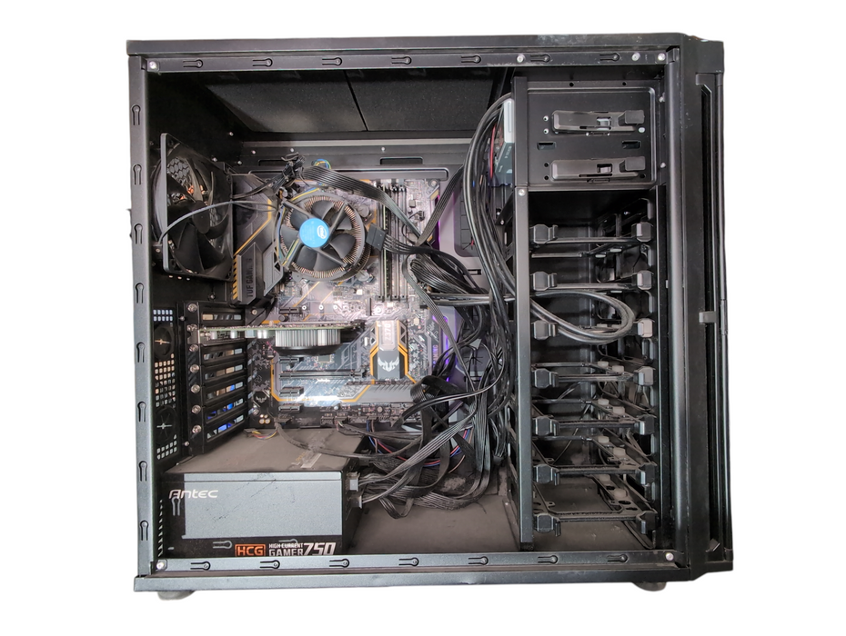 Custom PC, TUF Z370-PLUS GAMING w/ i7-8700K, 16GB DDR4, 256GB NVMe, GTX1050Ti