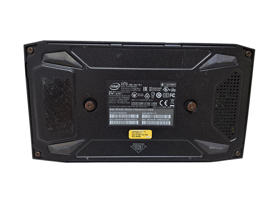 Intel NUC6i7KYK Mini PC | Intel Core i7-6770HQ @2.60GHz, 8GB DDR4, No HDD