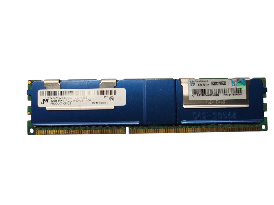 Various brand 32GB 1333MHz PC3L-10600R DDR3 ECC Server RAM