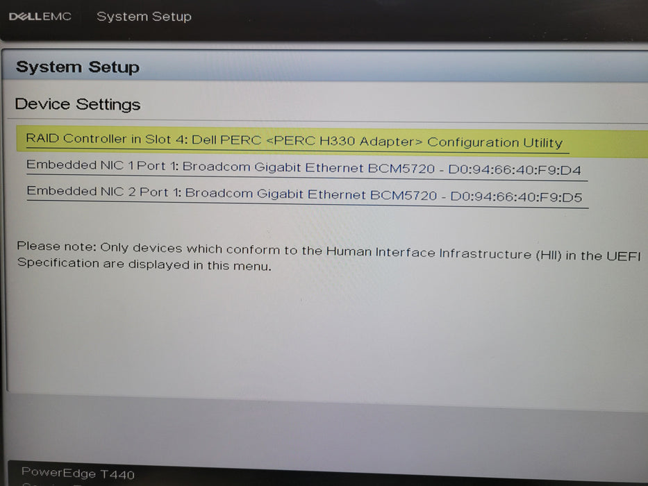 Dell PowerEdge T440 - Xeon Silver 4108 @ 1.8GHz 16GB DDR4 PERC H330