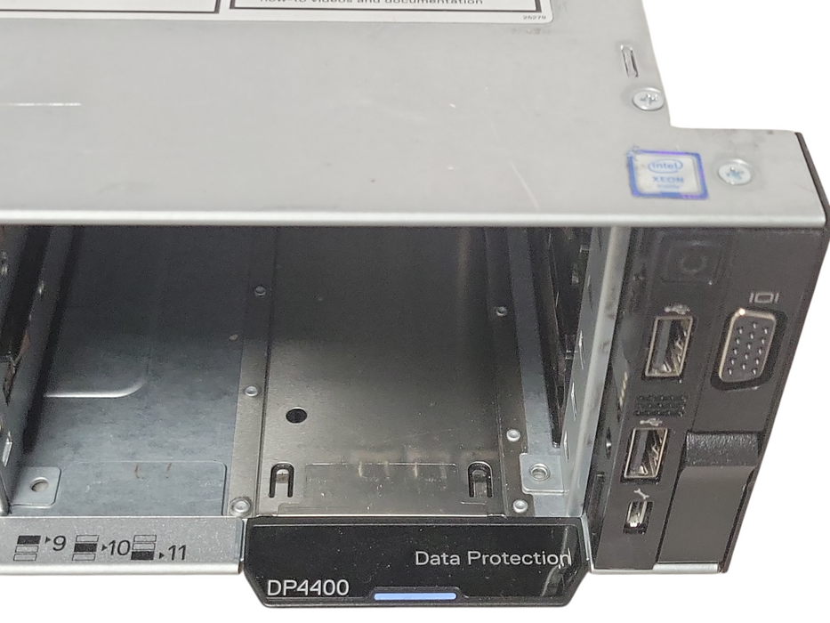 DELL DP4400, 2x Xeon Silver 4114 2.20Ghz, 64GB DDr4,  H730P Mini, 6x 12TB HDDs
