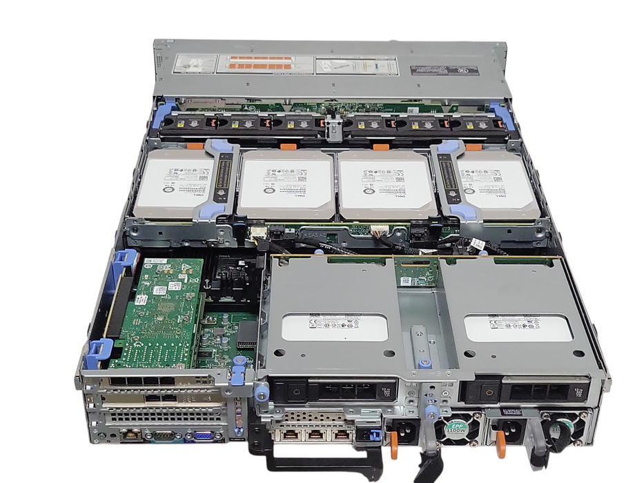 DELL DP4400, 2x Xeon Silver 4114 2.20Ghz, 64GB DDr4,  H730P Mini, 6x 12TB HDDs
