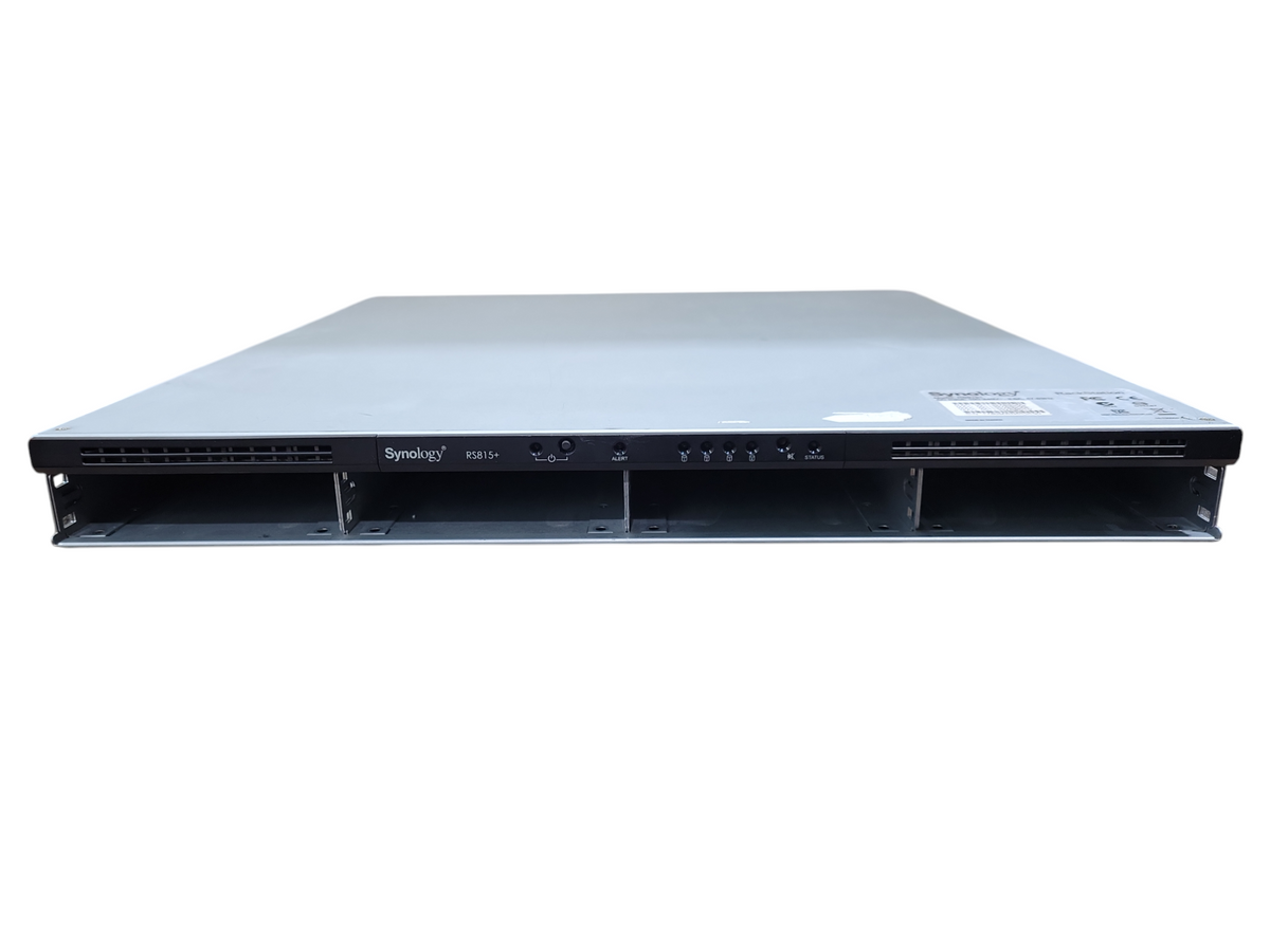 Synology RS815+ RackStation 4-Bay NAS Server, NO HDD/Caddies 
