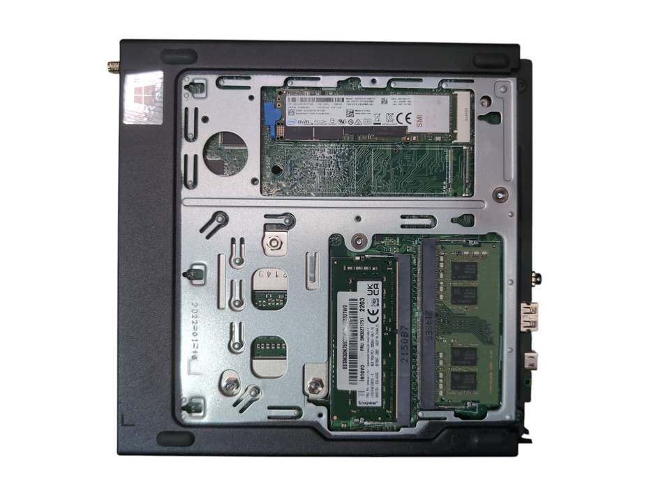 Lenovo ThinkCentre M70q Gen 2, i5-11400T 1.30GHz, 16GB DDR4, 256GB NVMe, PWR