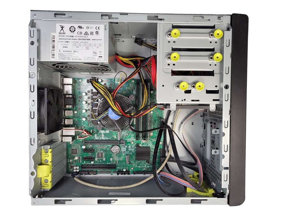 Custom PC Asus Pro B460M-C Core i5-10400 @ 2.9GHz 16GB DDR4 256GB SSD 350W PSU