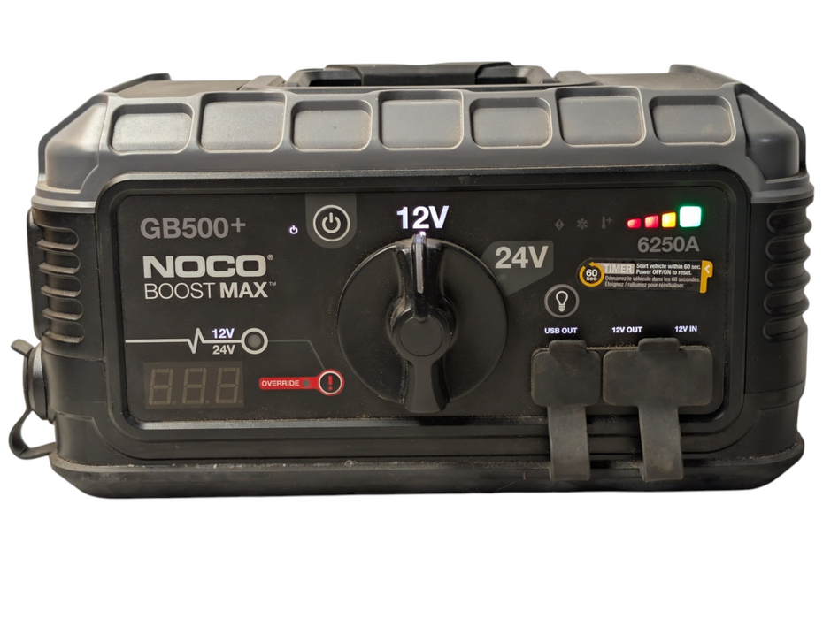 NOCO GB500+ BOOST MAX ULTRASAFE JUMP STARTER 6250A 12V/24V up to 45L diesel