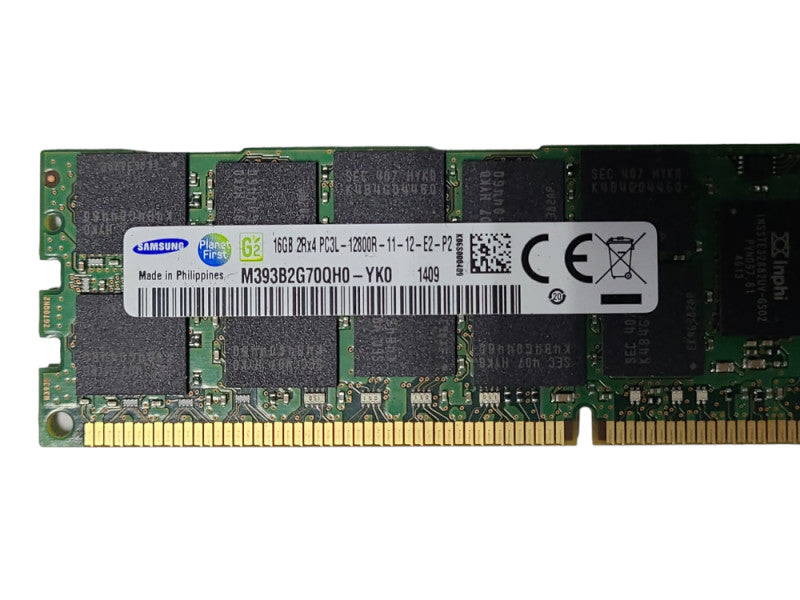 Samsung 16GB 2Rx4 PC3L-12800R-11-12 Server RAM Q